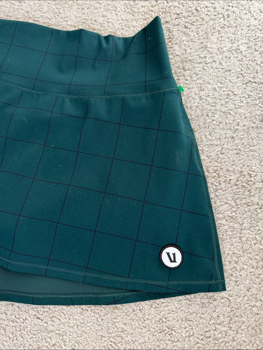 Vuori Women's Teal Athletic Mini Skort